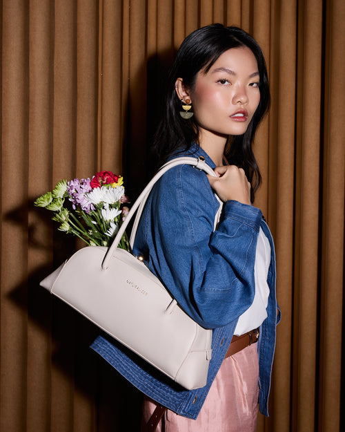 Nori Shoulder Bag Off White