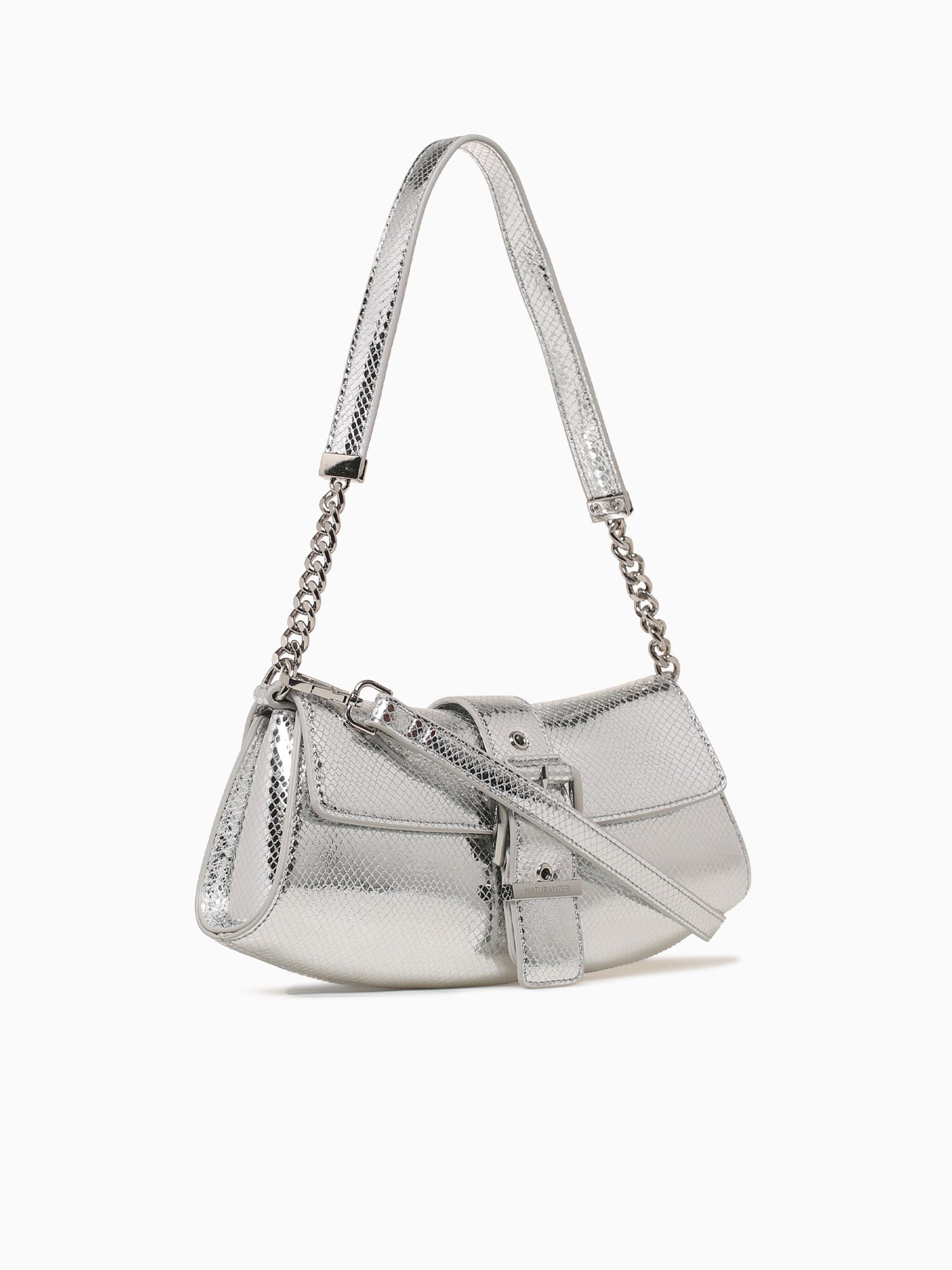 Yanira Shoulder Bag Silver Silver