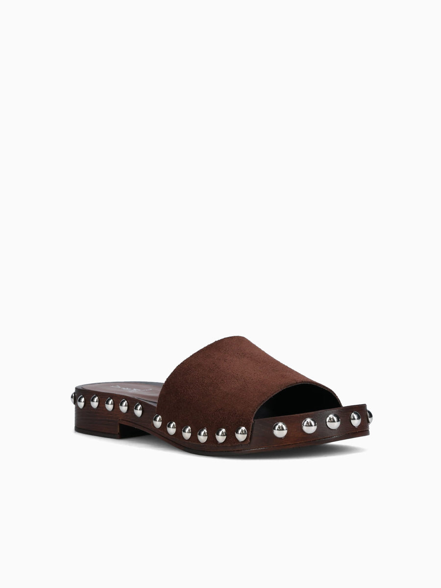 100 Testa Di Moro Suede Brown / 36 / M