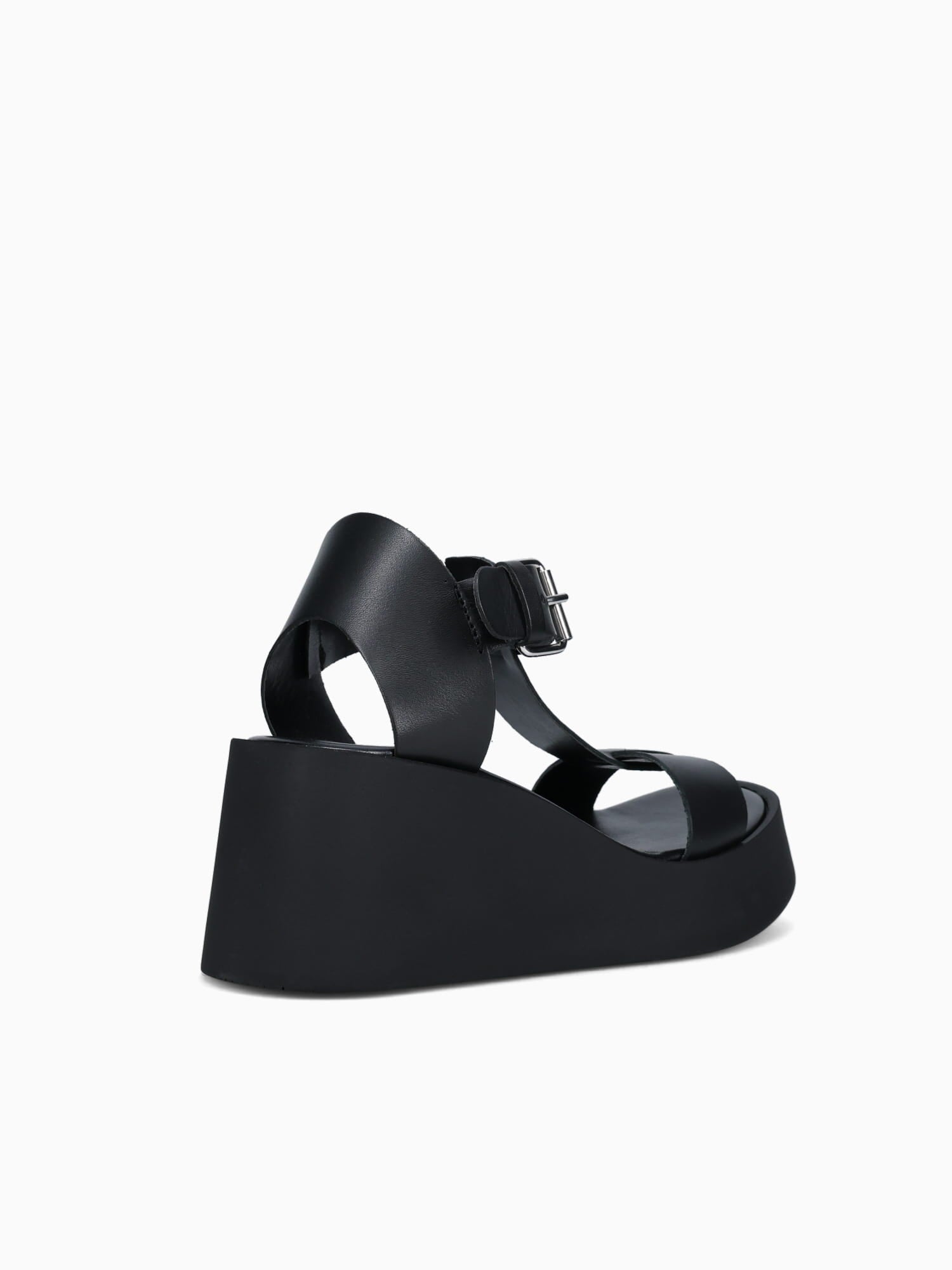 645 Black Leather Black / 36 / M