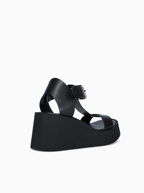 645 Black Leather Black / 36 / M