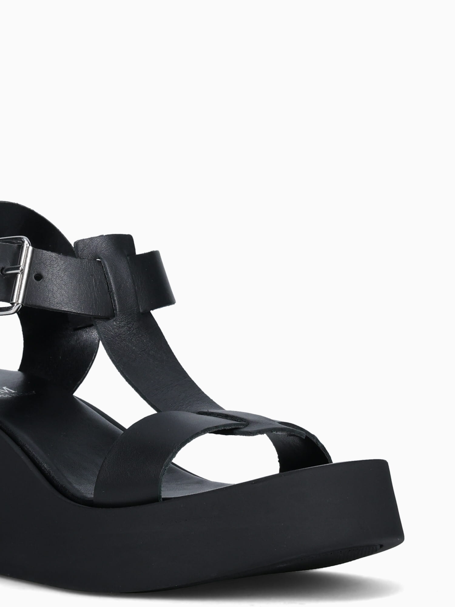 645 Black Leather Black / 36 / M