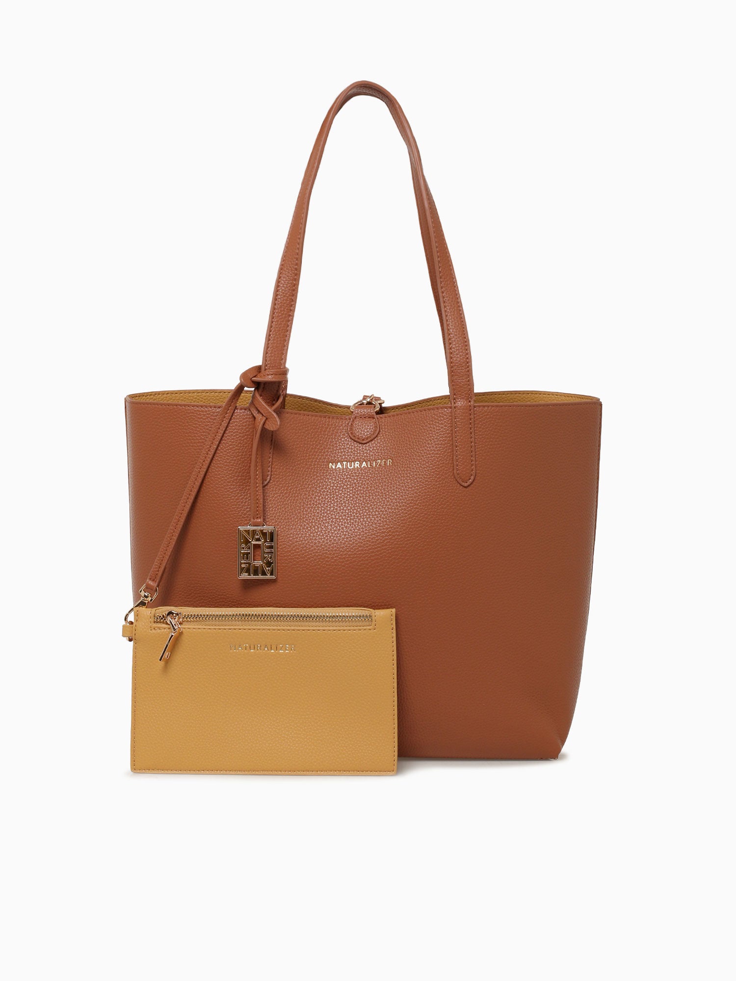 Nicole Tote Bag Brown Mustard