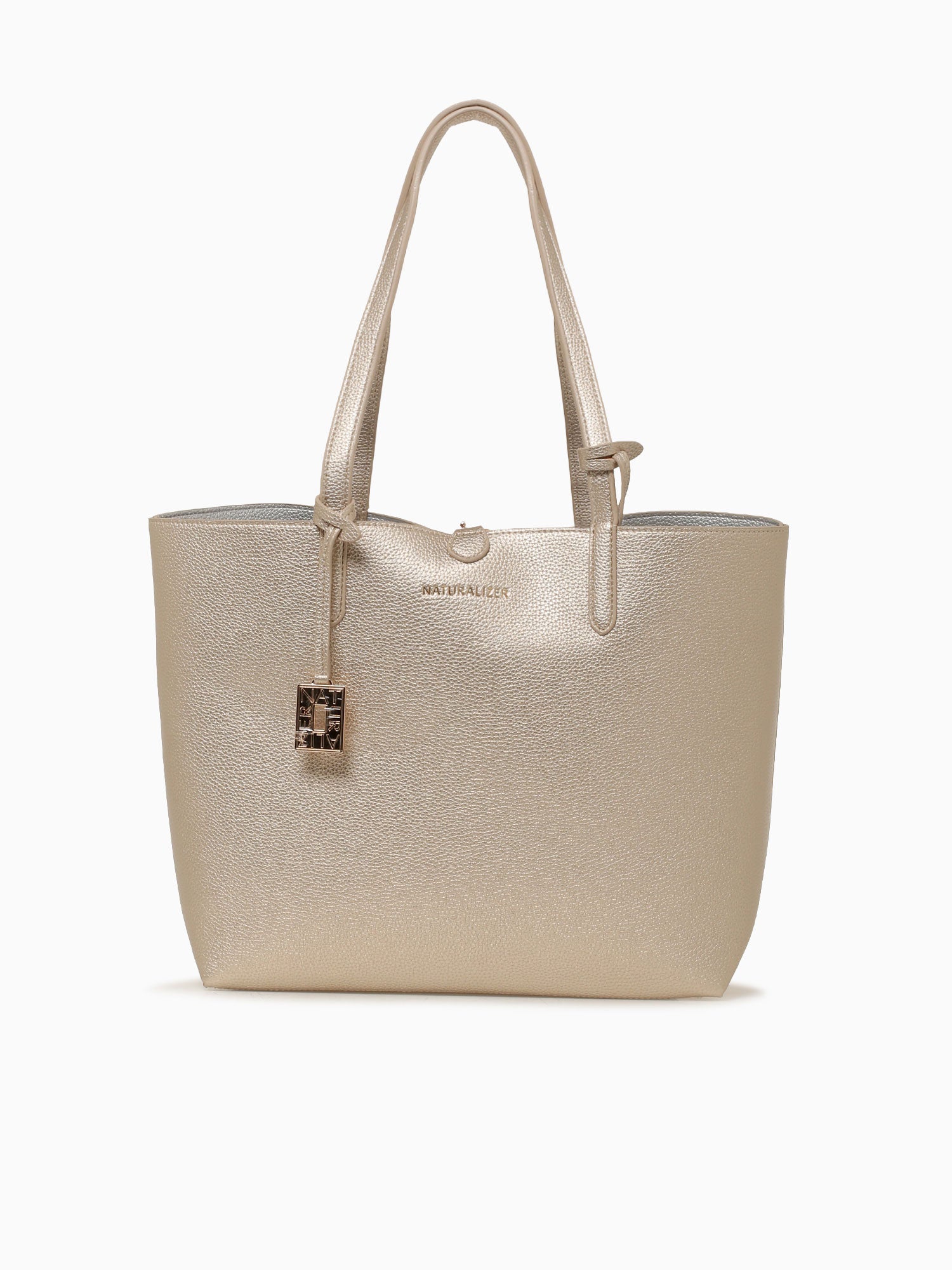 Nicole Tote Bag Champange Silver