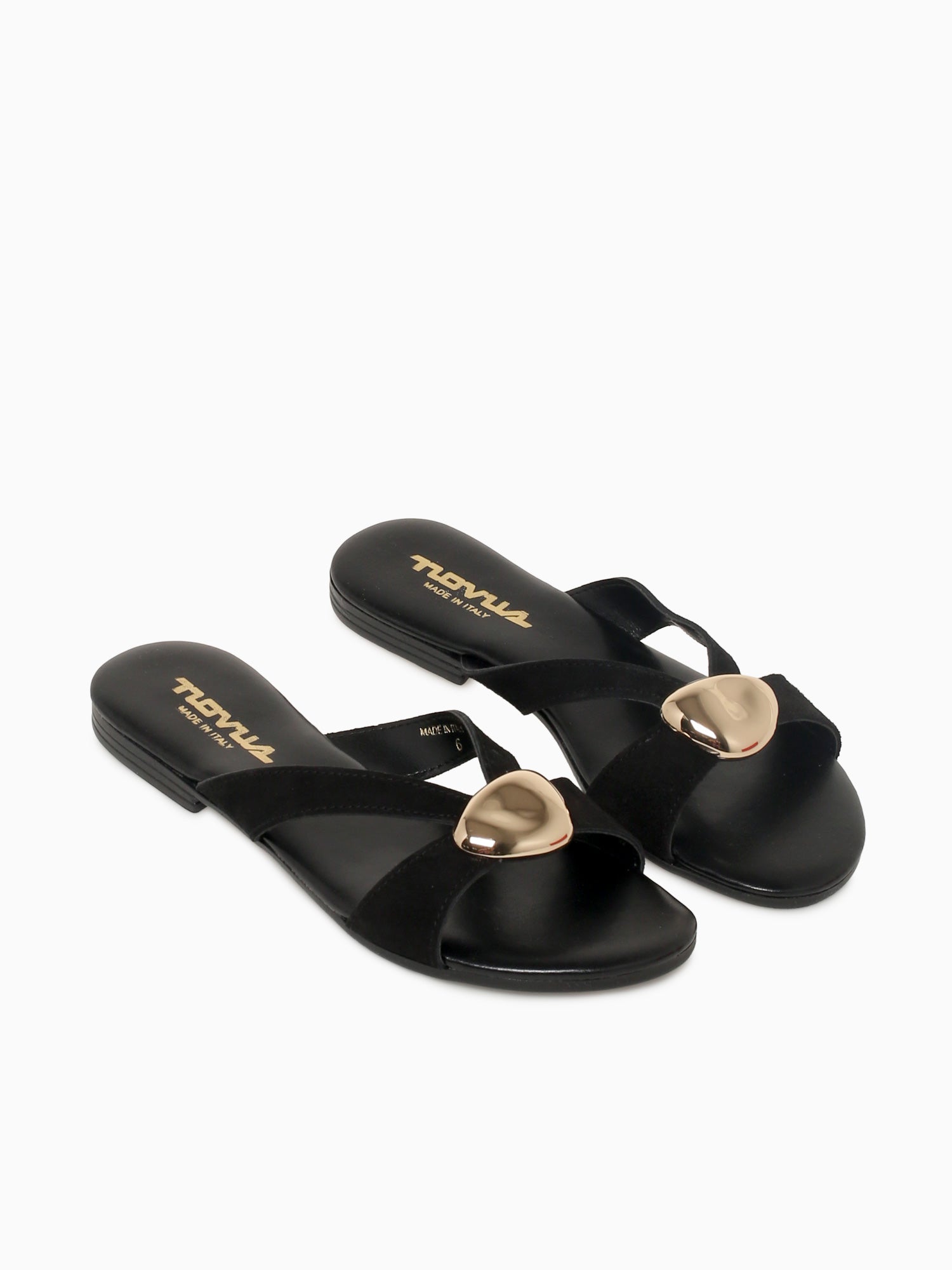 982r Black Kid Suede Black / 36 / M