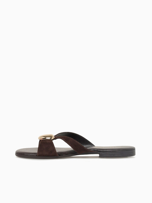 982r Testa Di Moro Kid Suede Brown / 36 / M