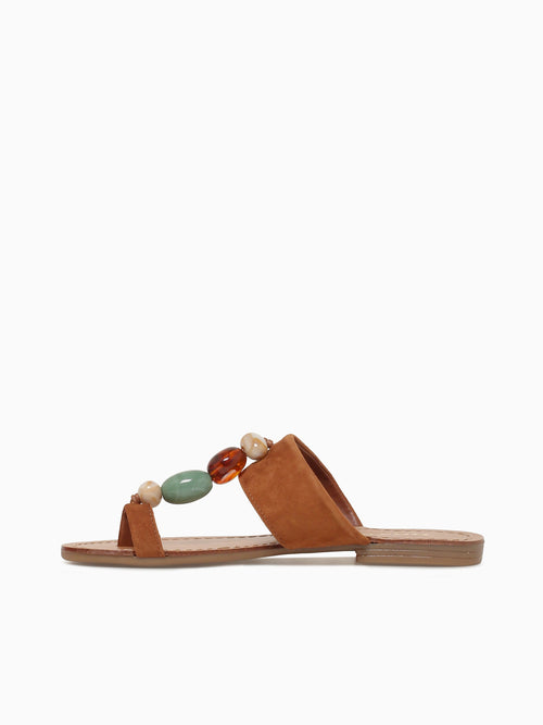 108s Tan Kid Suede Tan / 36 / M