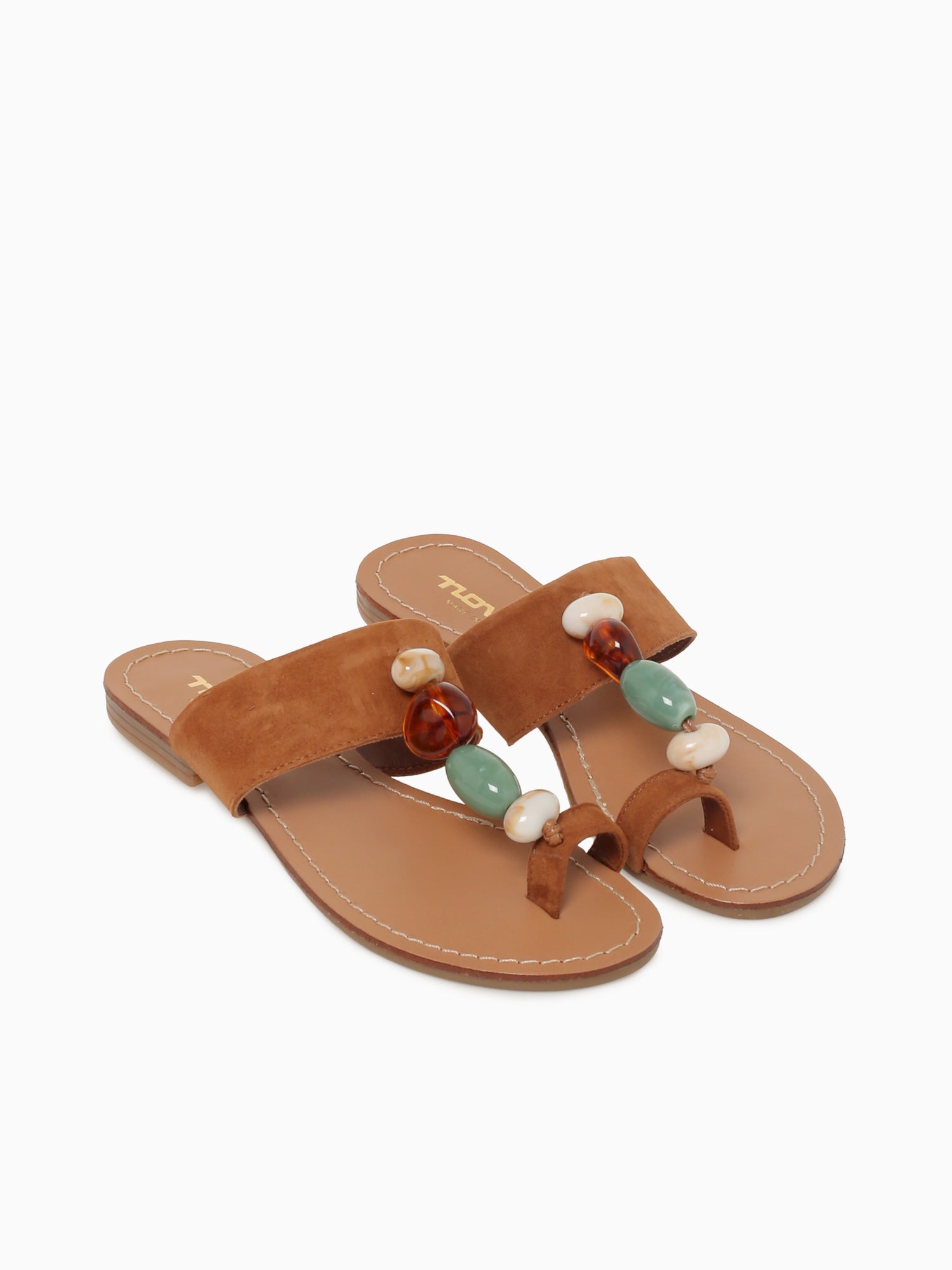 108s Tan Kid Suede Tan / 36 / M