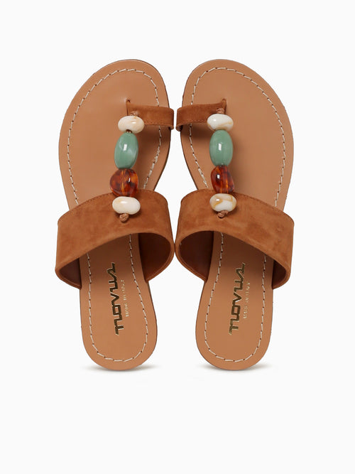 108s Tan Kid Suede Tan / 36 / M