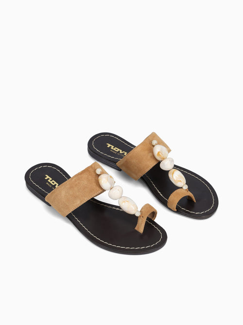 108s Beige Kid Suede Beige / 36 / M