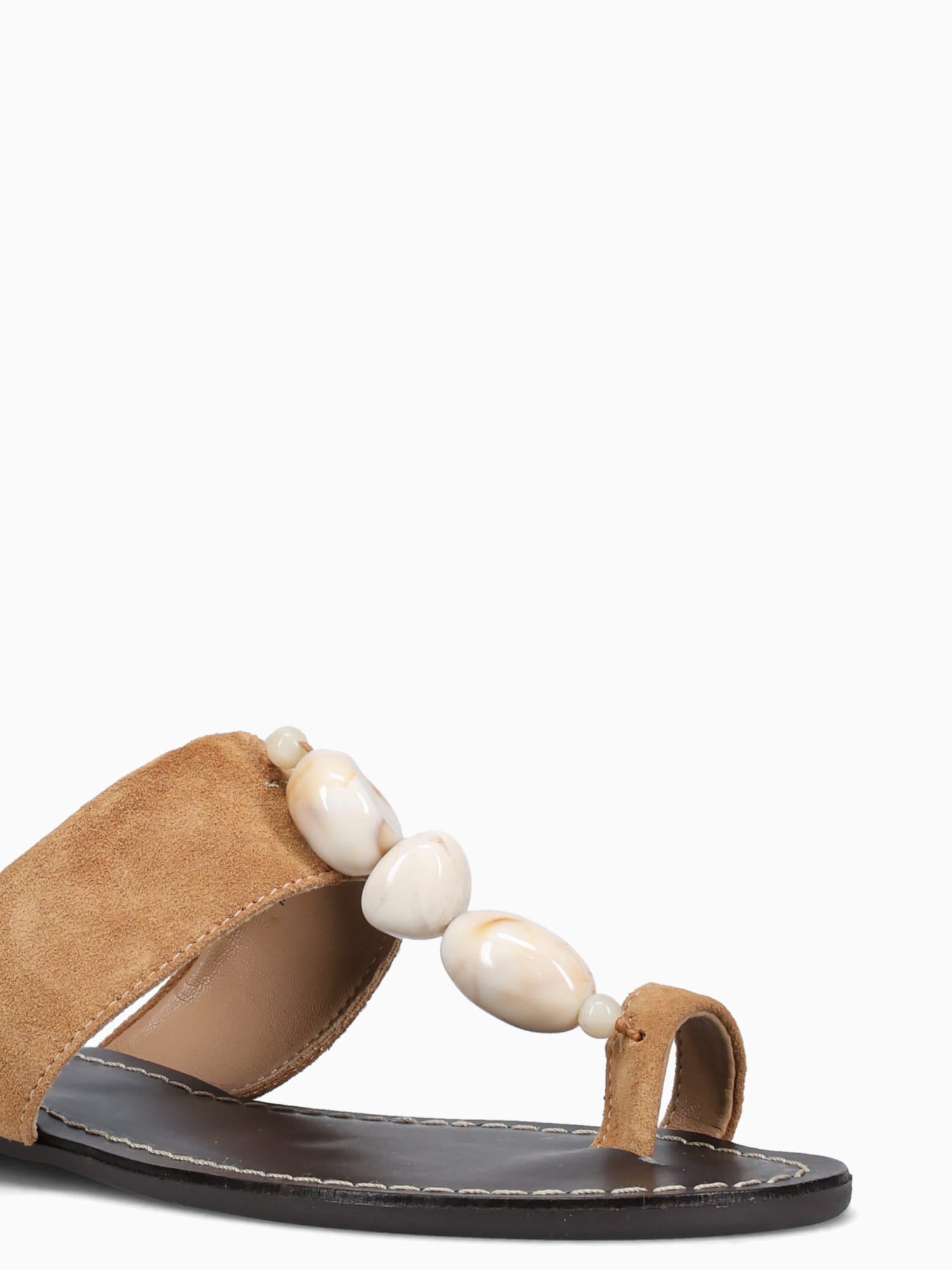 108s Beige Kid Suede Beige / 36 / M