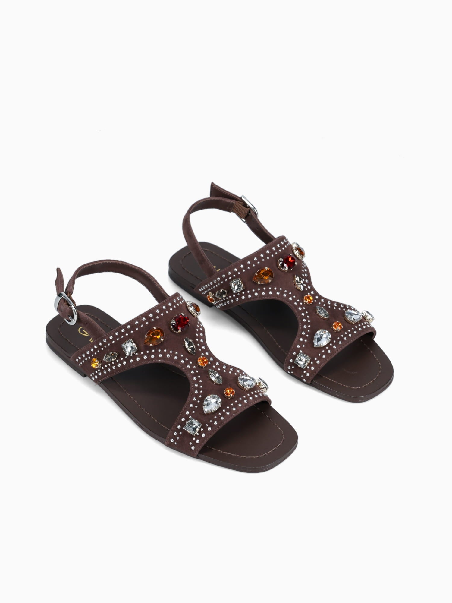 Gialis Brown Suede Brown / 5 / M
