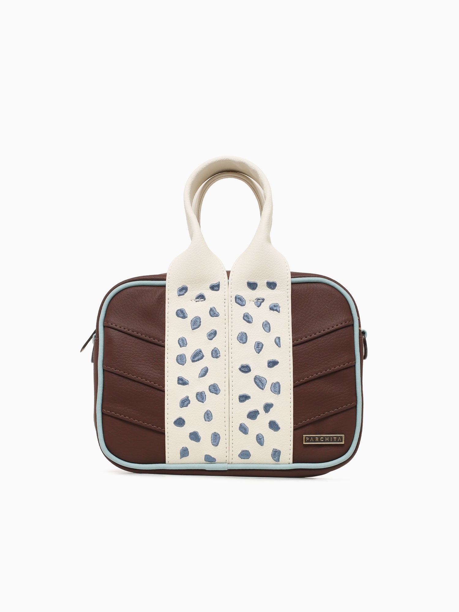 Trufa Crossbody Cafe Ivory Brown