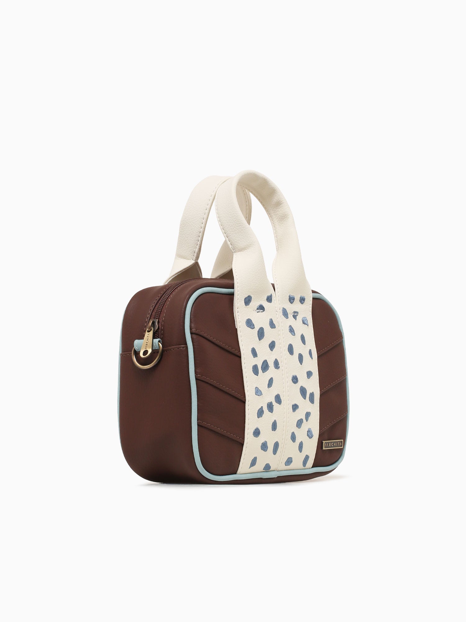 Trufa Crossbody Cafe Ivory Brown