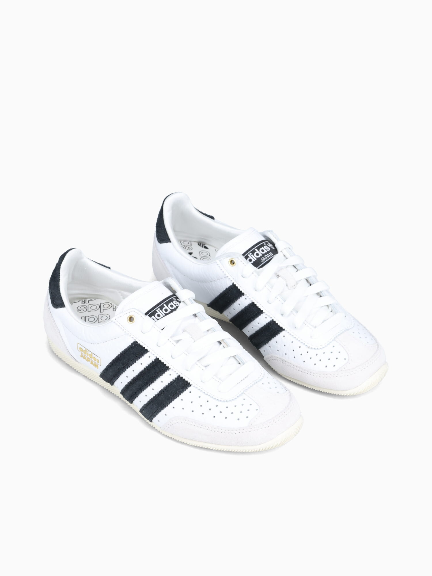 Japan W White Black leather White / 4 / M