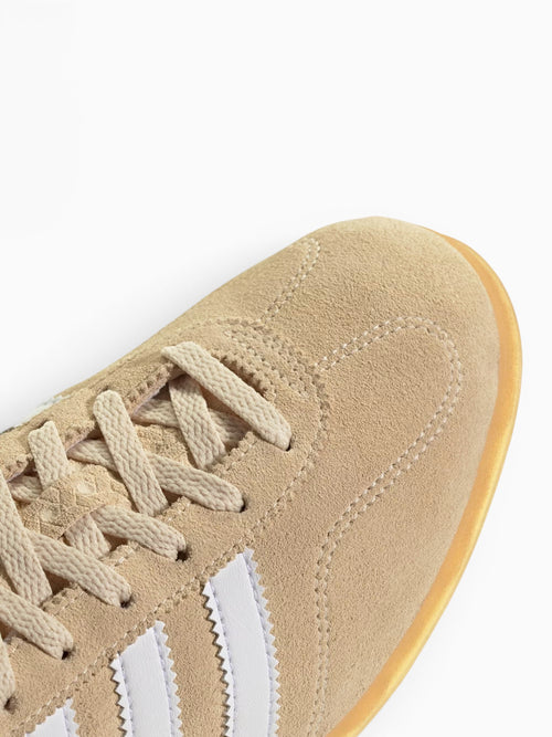Gazelle Lo Pro W Sand White suede Natural / 5 / M
