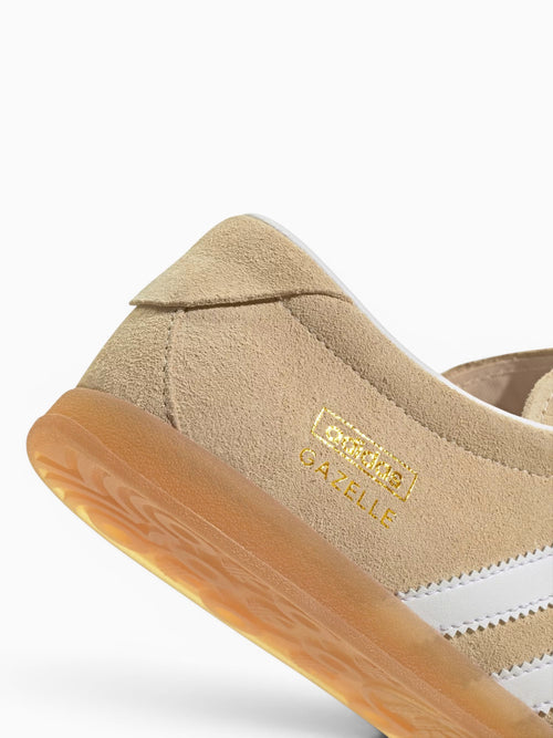 Gazelle Lo Pro W Sand White suede Natural / 5 / M