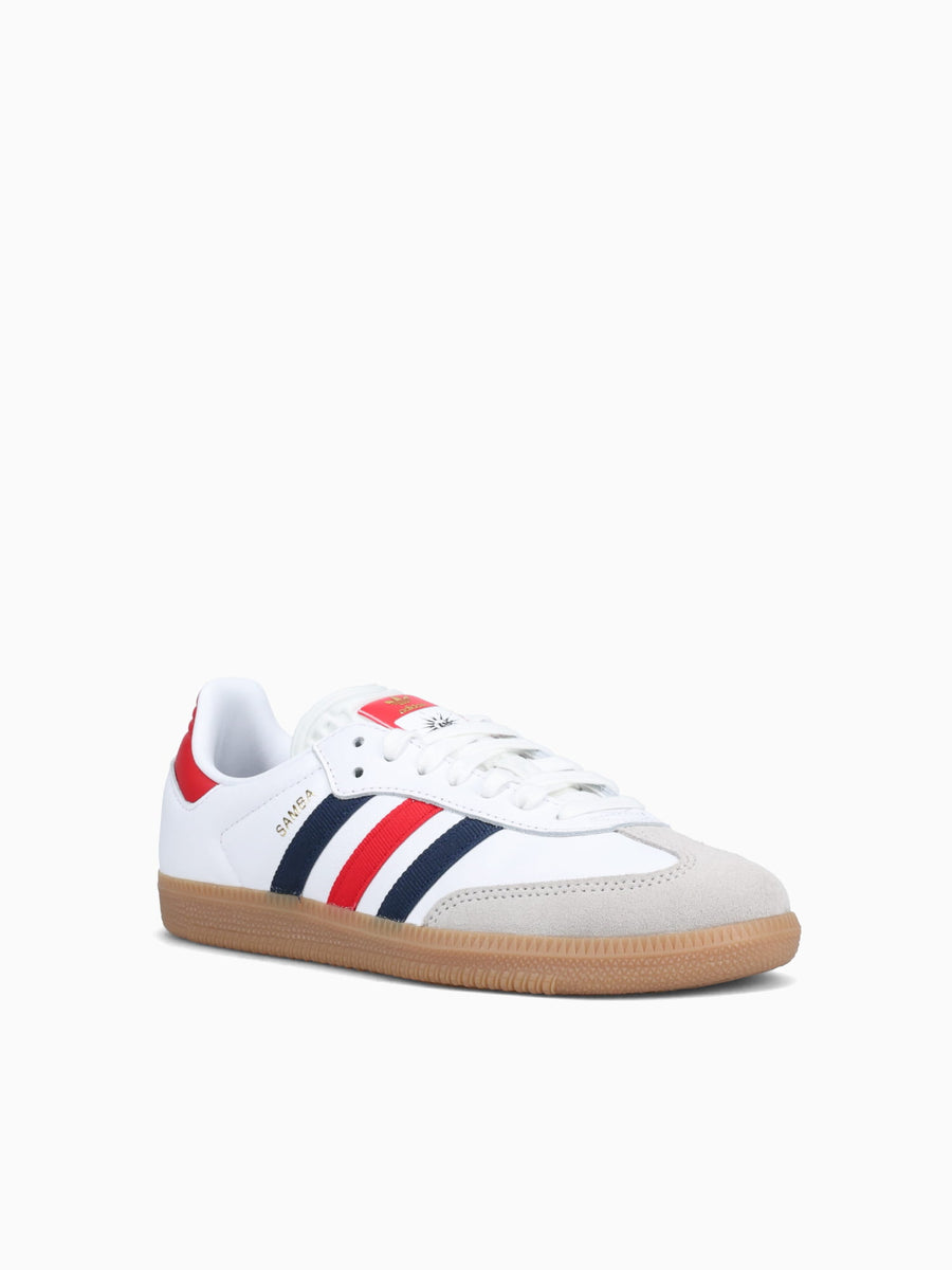 Samba Og White Indigo Scarlet leather White / 4 / M