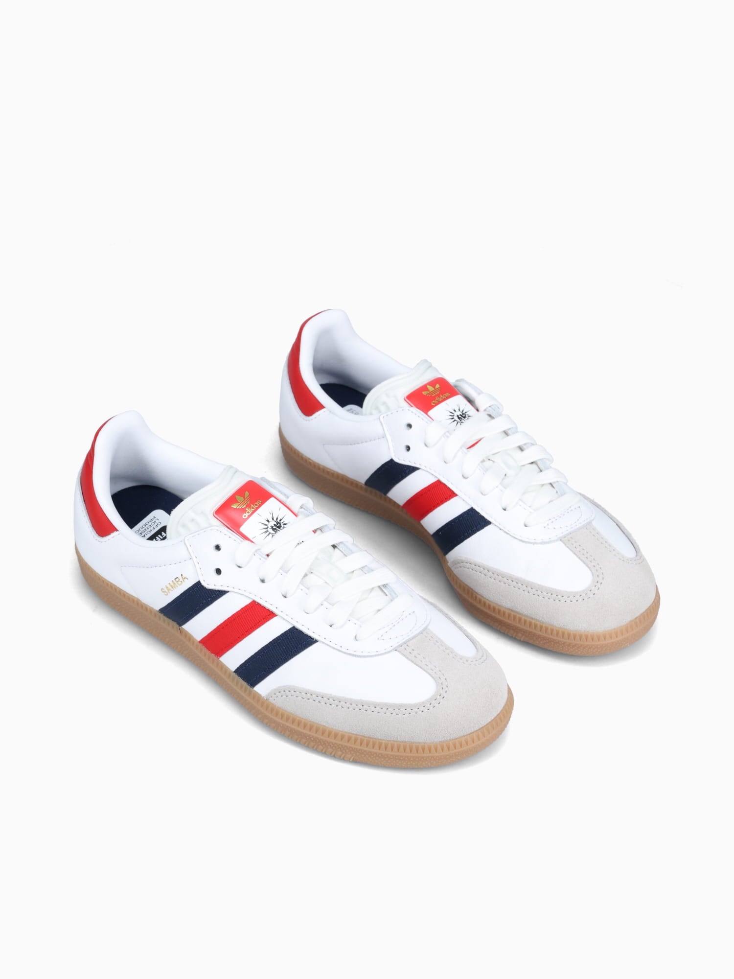 Samba Og White Indigo Scarlet leather White / 4 / M