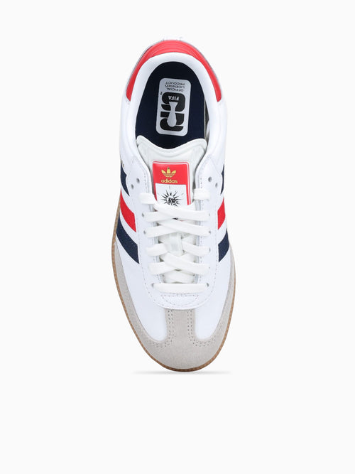 Samba Og White Indigo Scarlet leather White / 4 / M