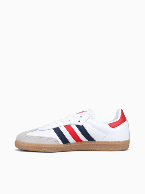 Samba Og White Indigo Scarlet leather White / 4 / M