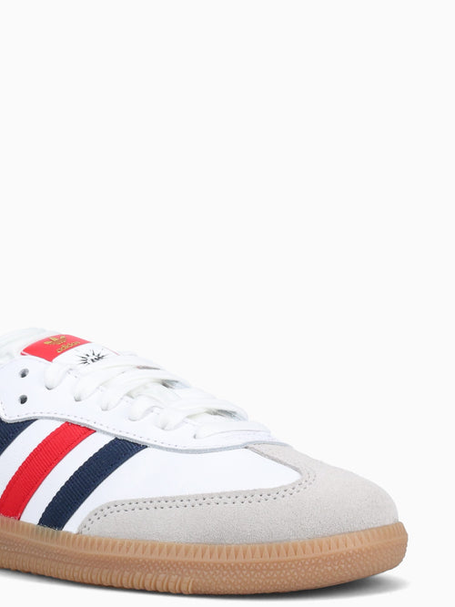 Samba Og White Indigo Scarlet leather White / 4 / M