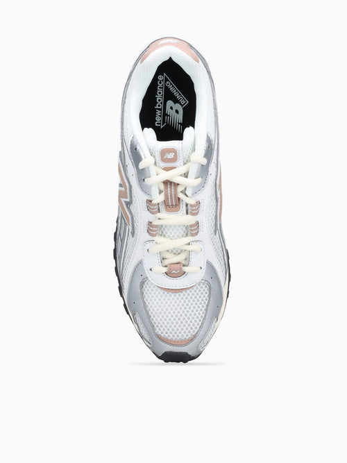 204l Silver Taupe suede Mesh Silver / 4 / M