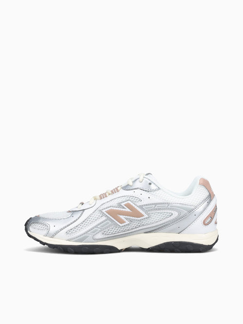 204l Silver Taupe suede Mesh Silver / 4 / M