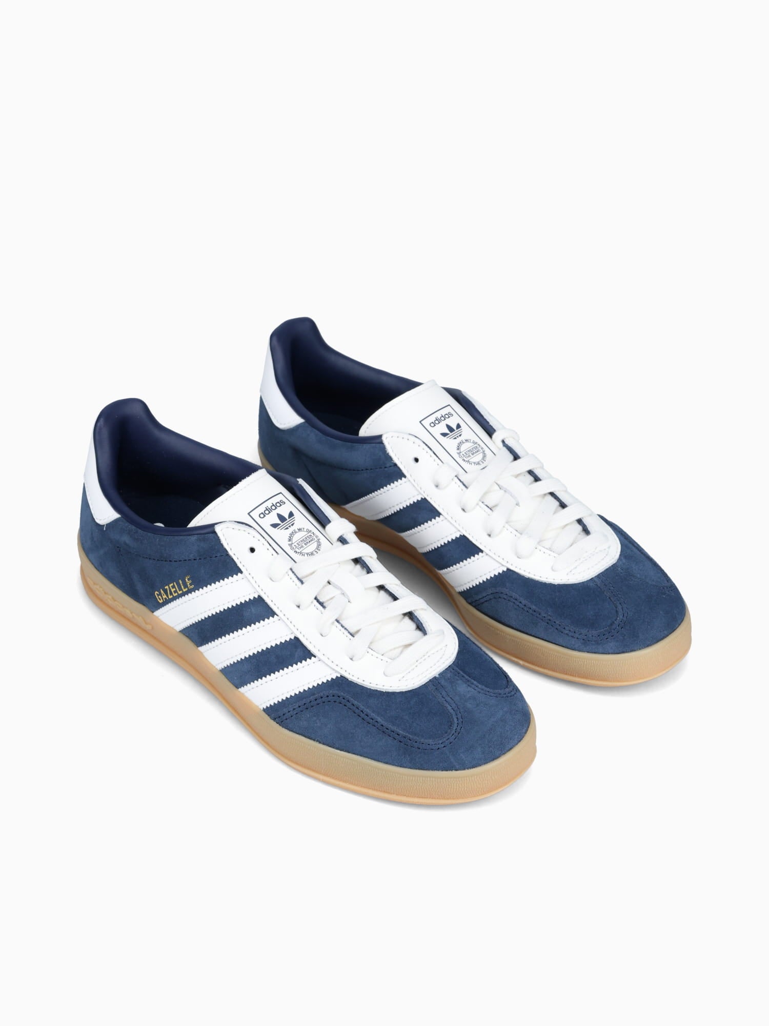 Gazelle Indoor Night Indigo White Suede Blue / 6.5 / M