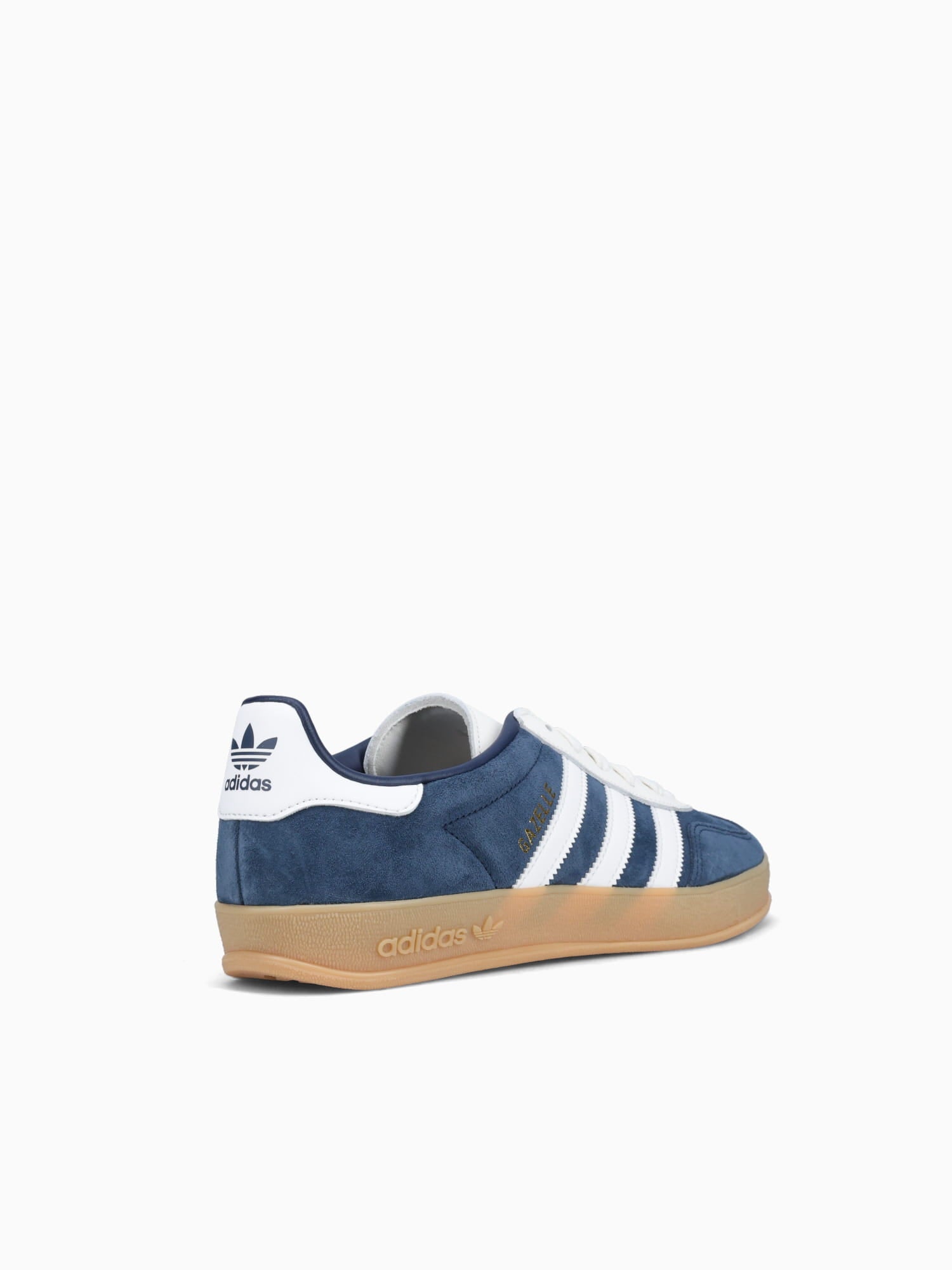 adidas gazelle silver green womens Gazelle Indoor Night Indigo White Suede Blue / 6.5 / M