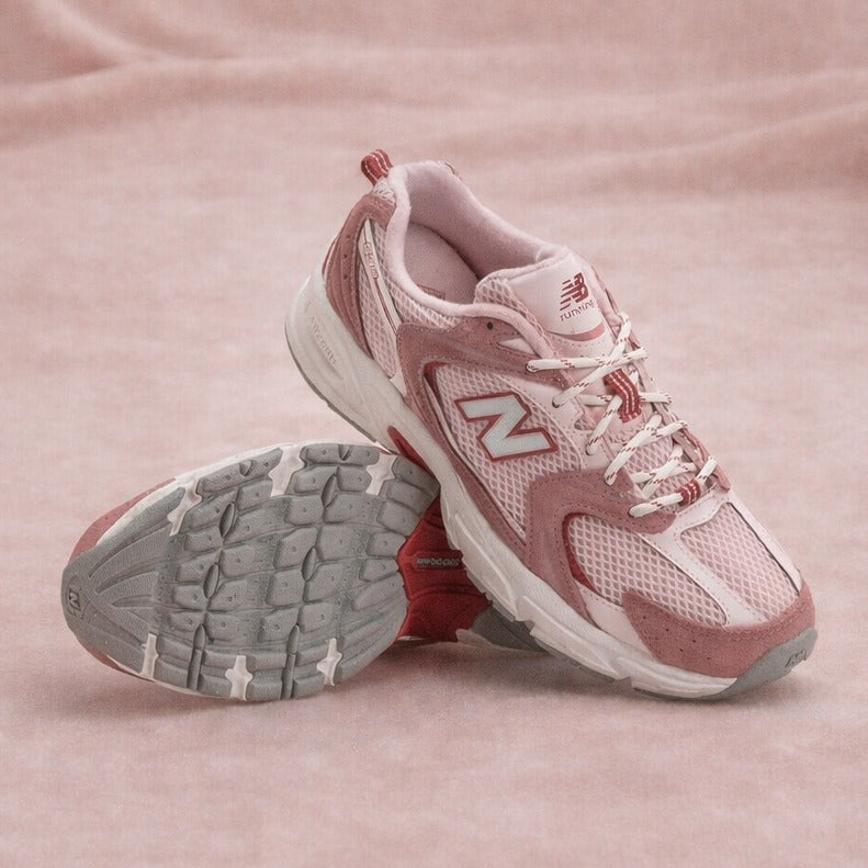 530 Rosewood Suede Mesh