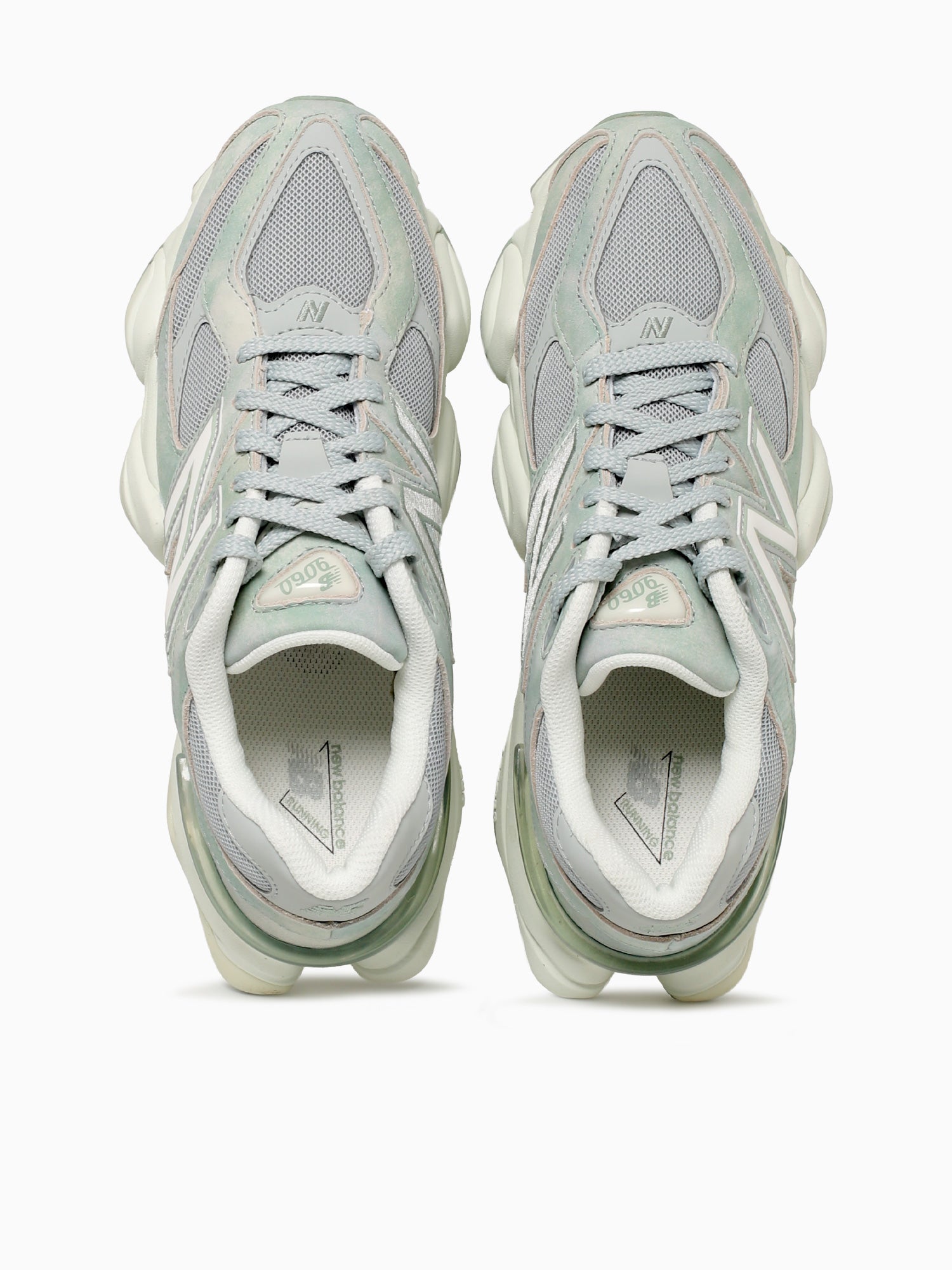 9060 Mosai Green suede Light Green / 4 / M