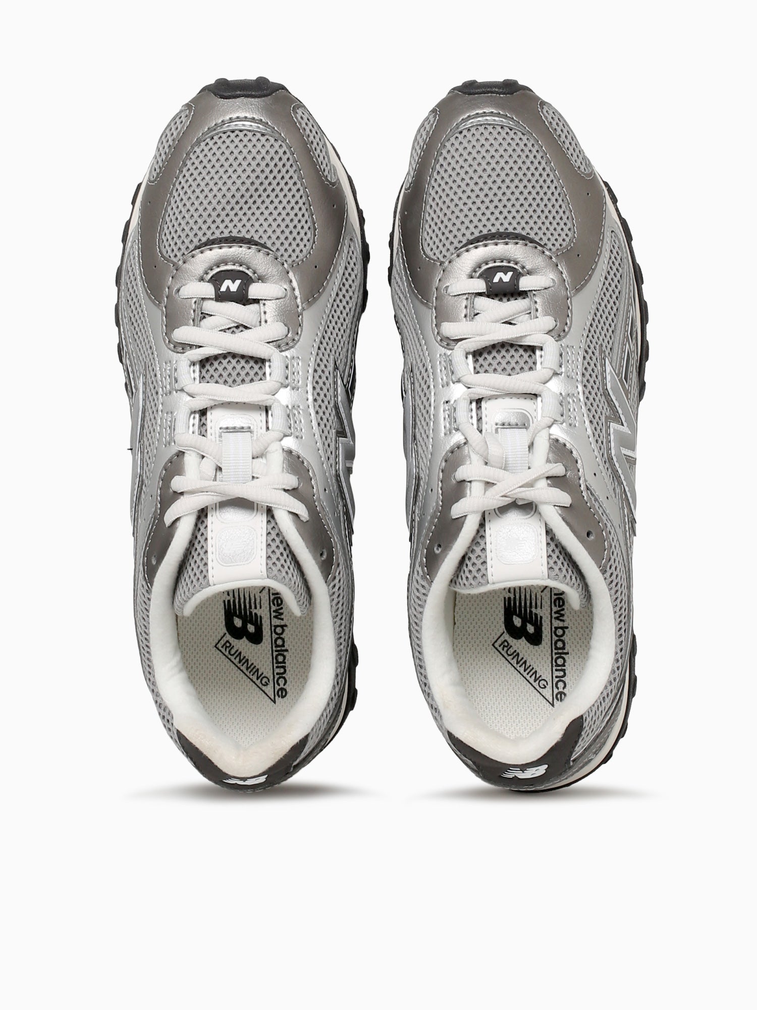 204l Silver Metallic Leather Silver / 4 / M