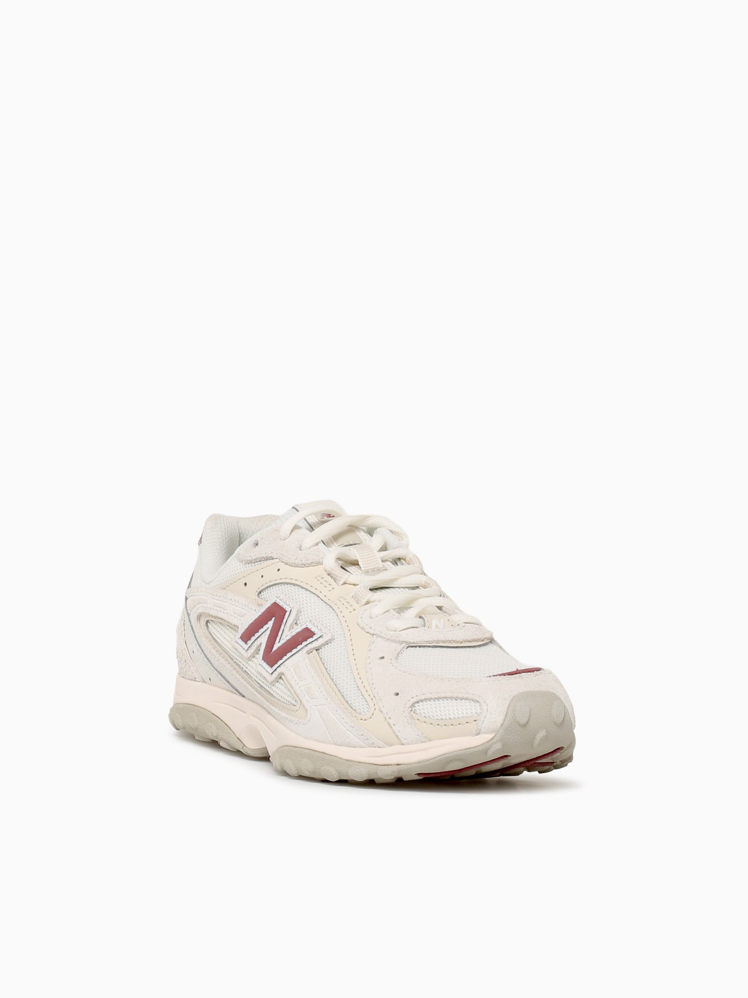 204l Sea Salt Suede Mesh Off White / 4 / M