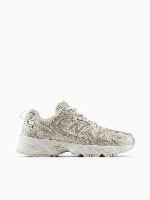 530 Gold Metallic Leather Mesh Gold / 4 / M