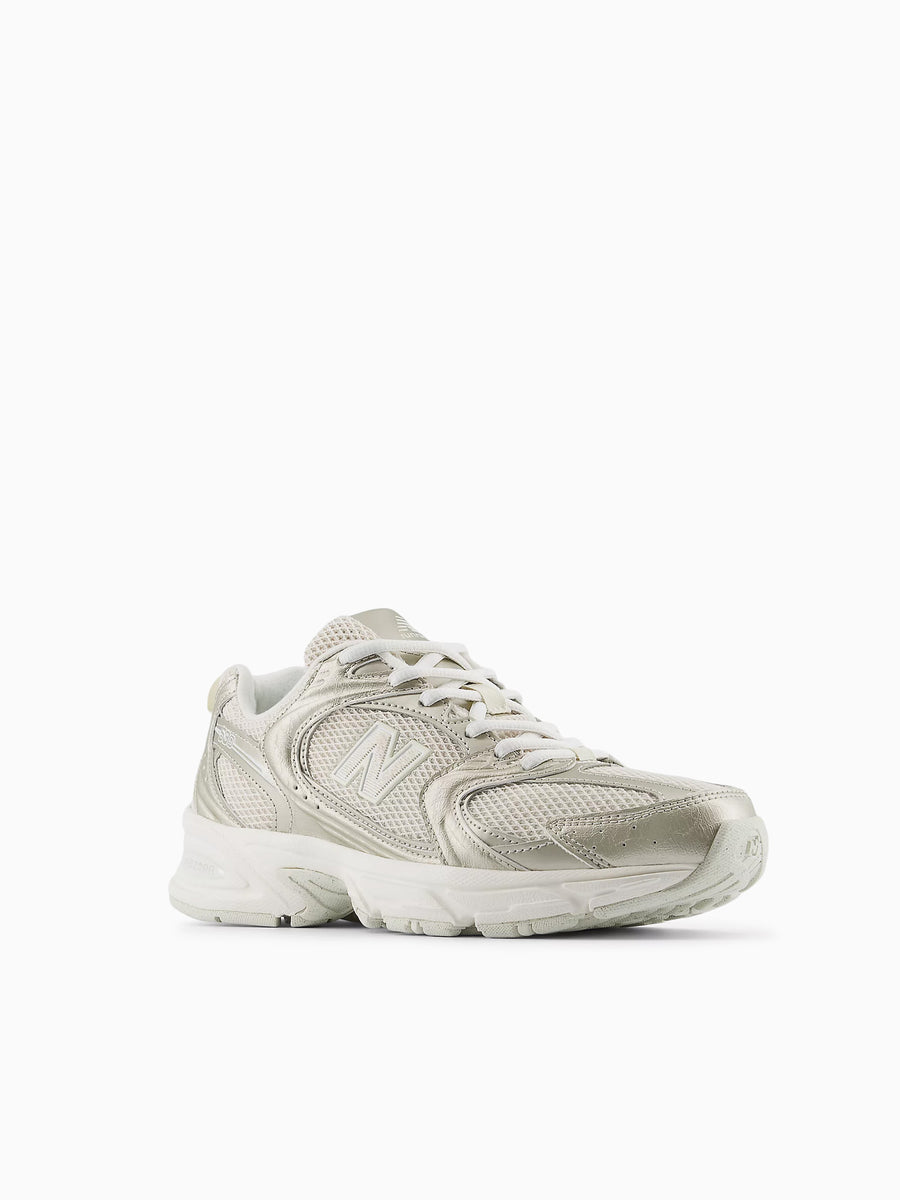 530 Gold Metallic Leather Mesh Gold / 4 / M