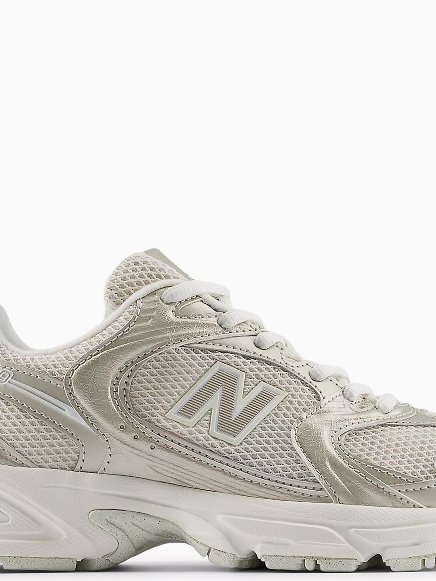 530 Gold Metallic Leather Mesh Gold / 4 / M