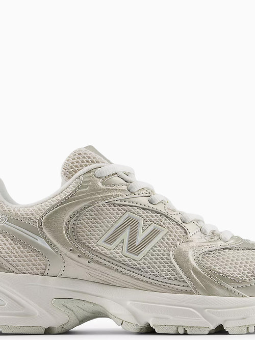 530 Gold Metallic Leather Mesh Gold / 4 / M