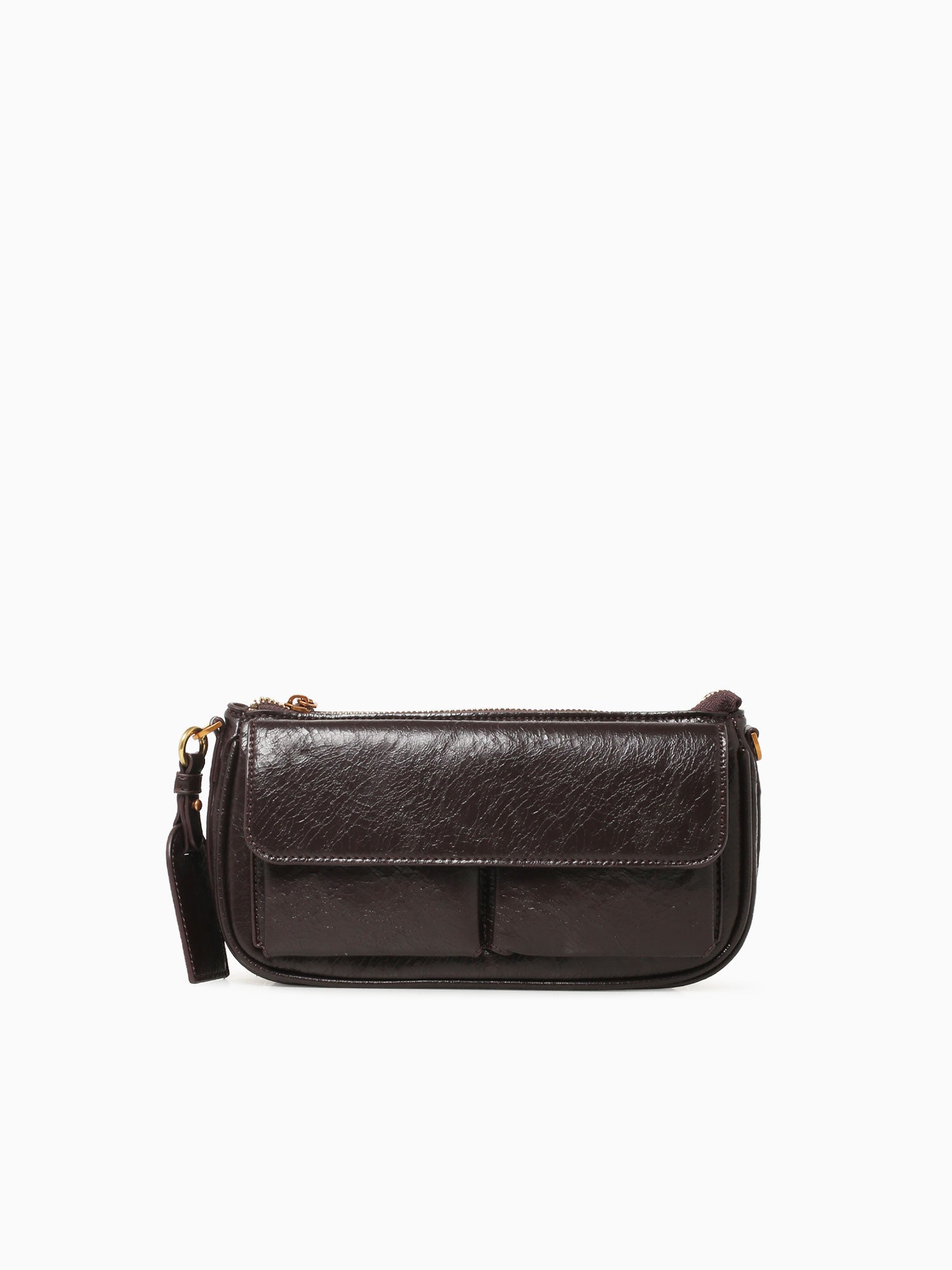 Ana Shoulder Bag Brown Brown