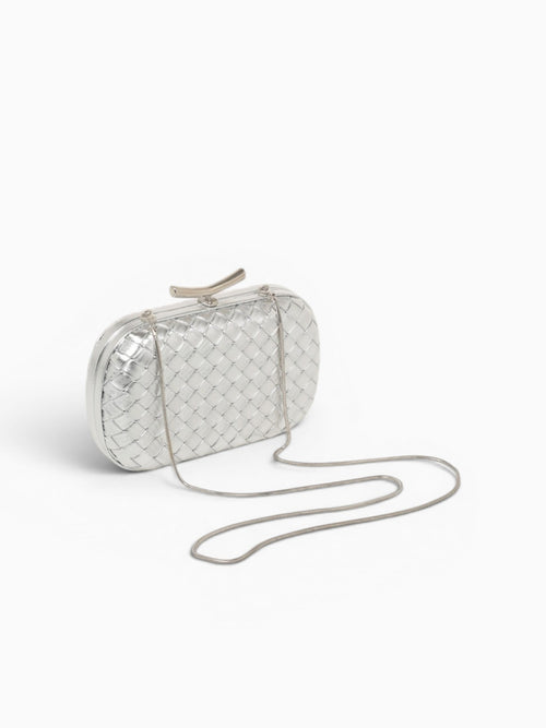 Allison Box Bag Silver Silver