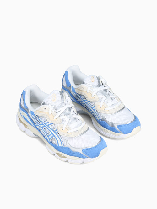 Gelnyc White Blue coast suede Mesh White / 4 / M