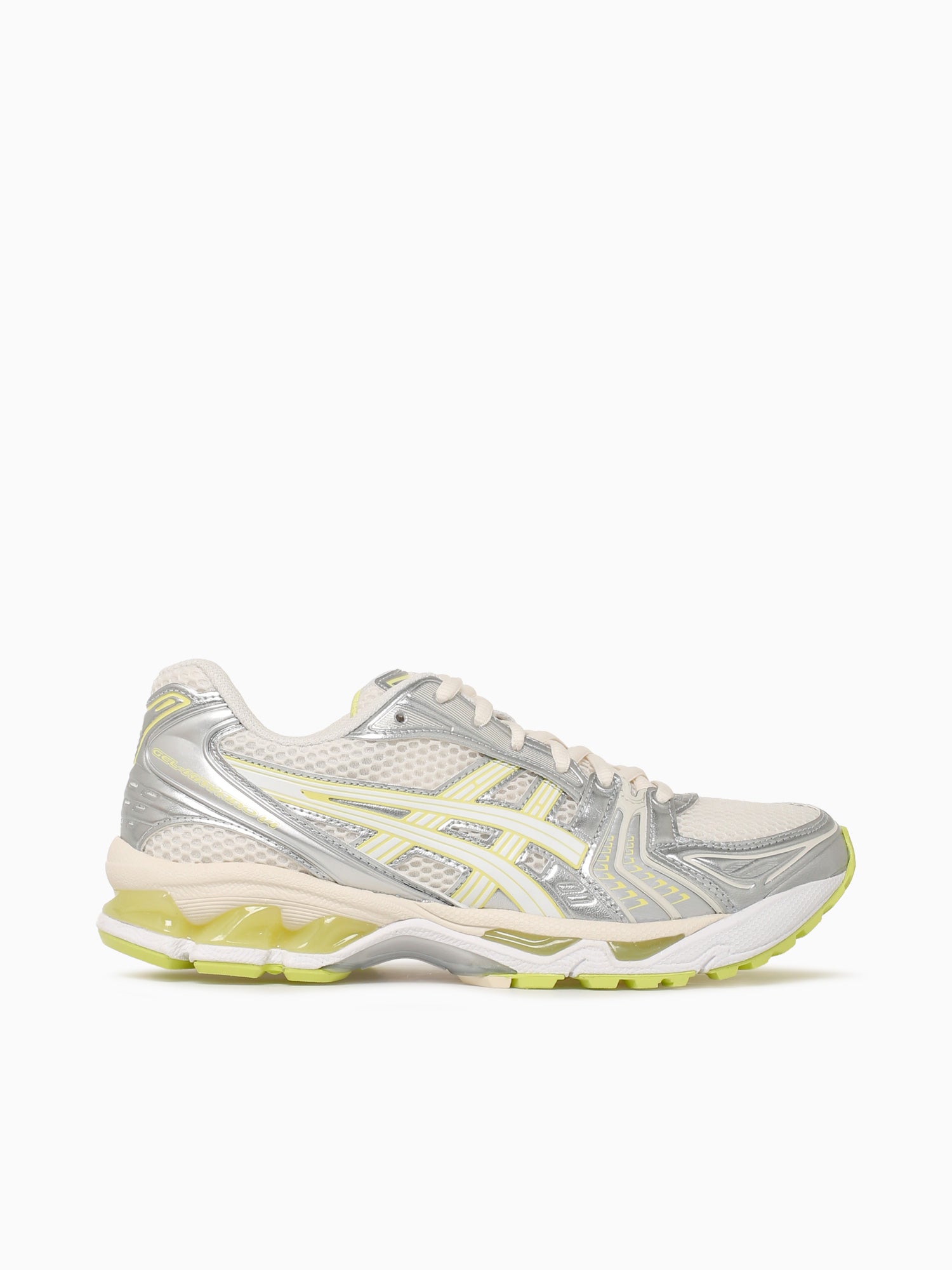 Gelkayano 14 Cream Pistachio leather Silver / 4 / M