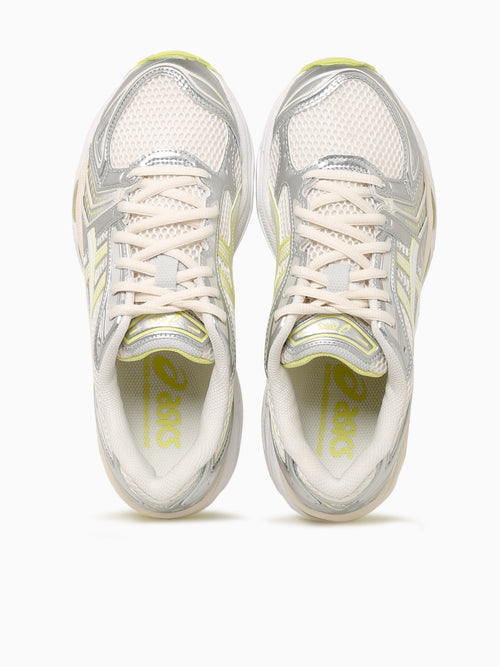 Gelkayano 14 Cream Pistachio leather Silver / 4 / M