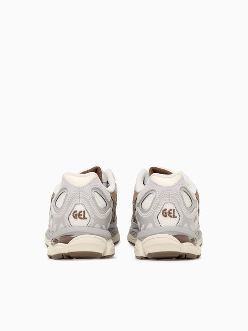 Gelnyc Cream Cement grey leather Mesh Grey / 8 / M