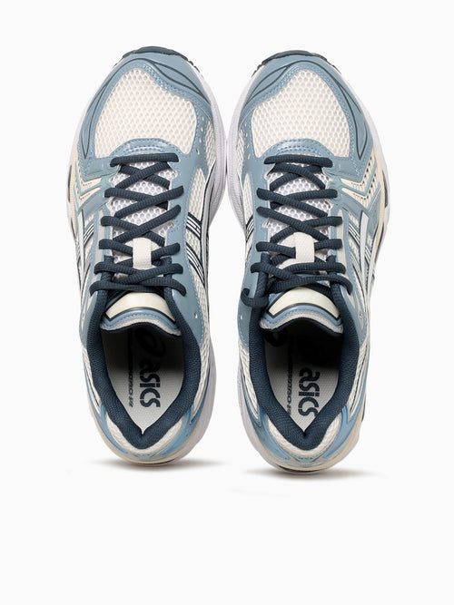 Gelkayano 14 Cream Indigo leather Mesh Blue / 8 / M