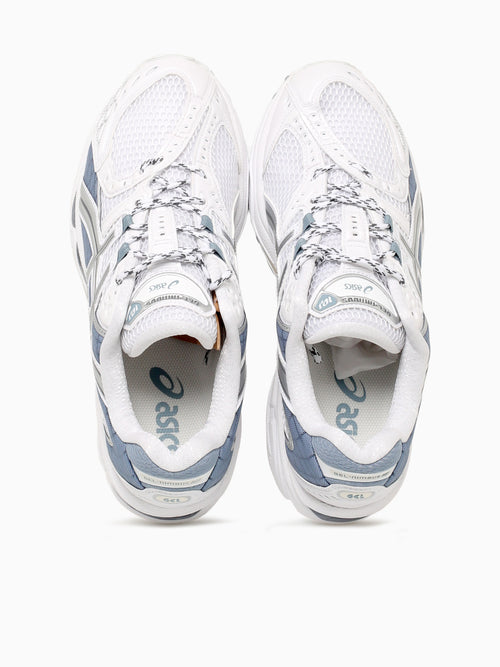 Gel Nimbus 10.1 White Slate blue leather White / 4 / M