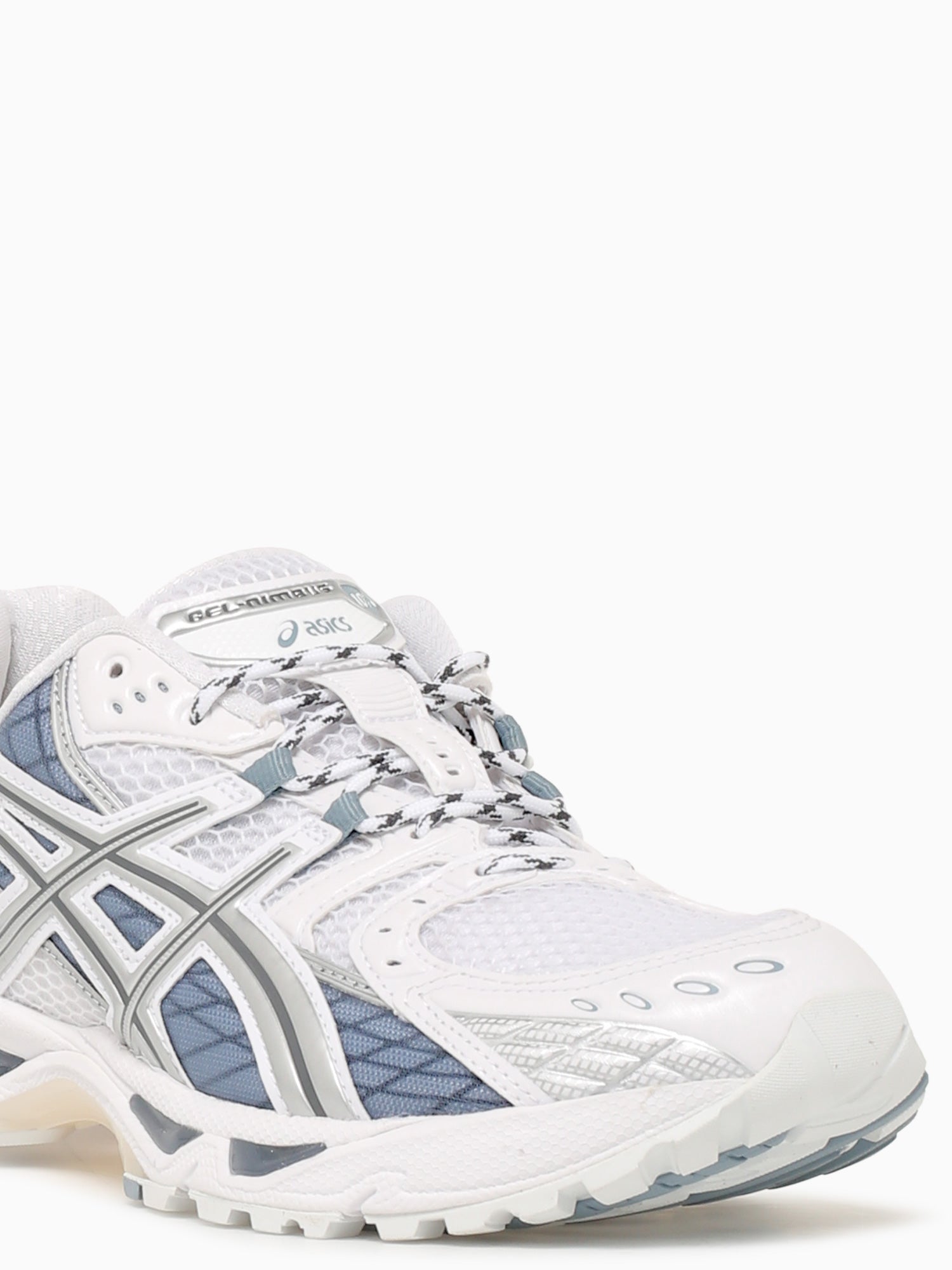 Gel Nimbus 10.1 White Slate blue leather White / 4 / M
