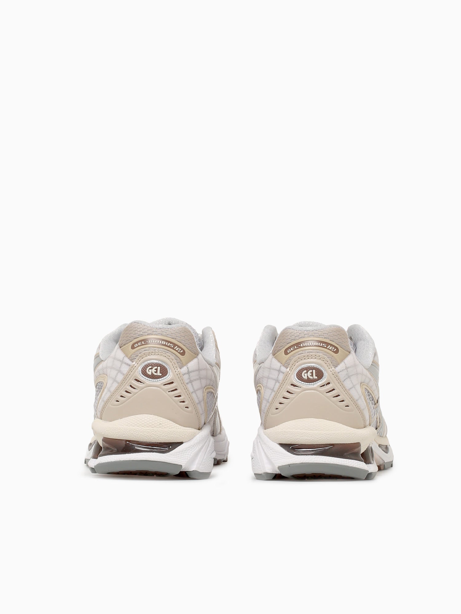 Gel Nimbus 10.1 Concrete Feather leather Grey / 4 / M
