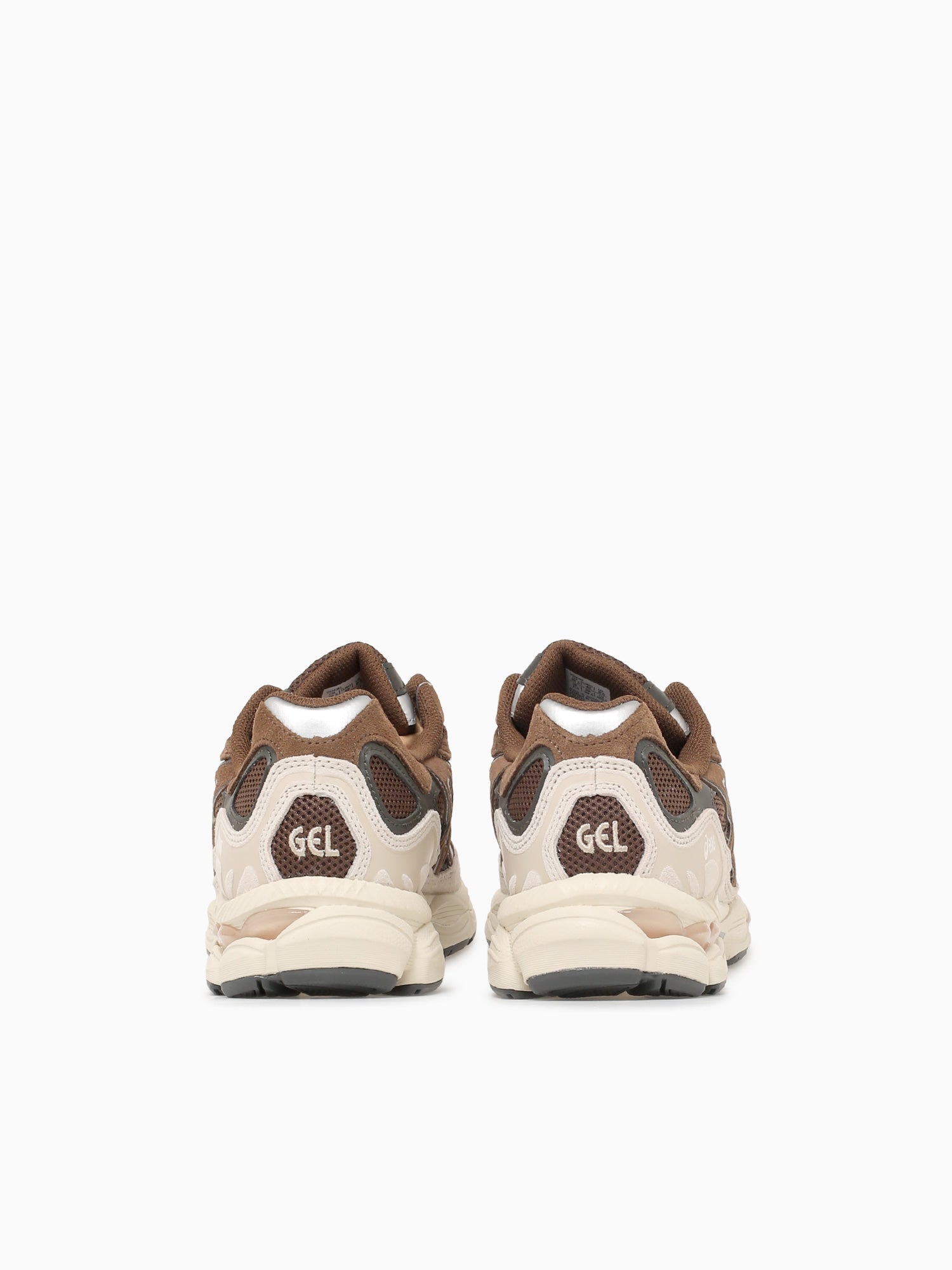 Gelnyc Brown Black coffee suede Mesh Brown / 8 / M