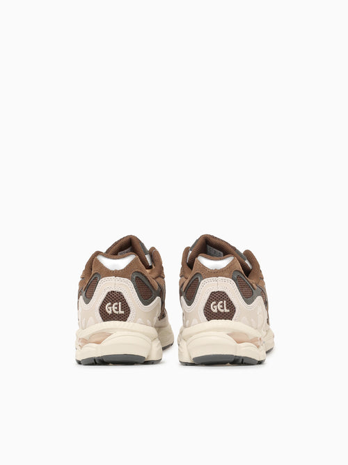 Gelnyc Brown Black coffee suede Mesh Brown / 8 / M